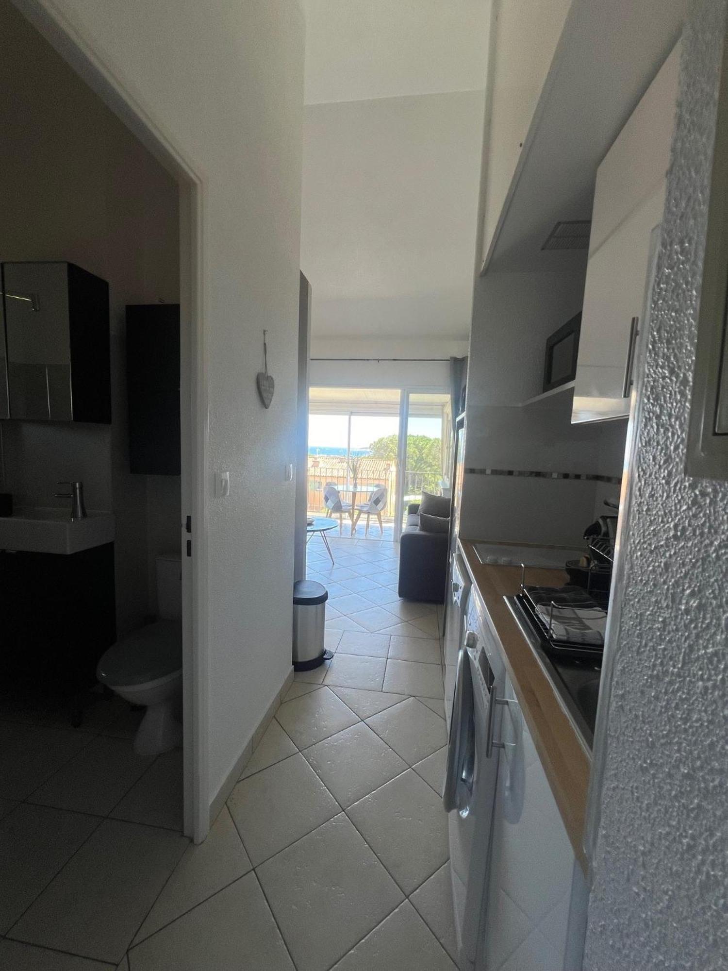 Appartement Vue Mer Golfe De Saint-Tropez Коголен Екстер'єр фото